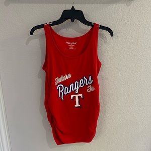Texas Rangers maternity shirt